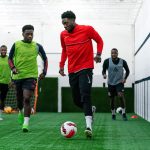 Alphonso Davies Instagram - Good session with some top ballers ⚽️