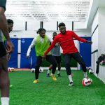 Alphonso Davies Instagram - Good session with some top ballers ⚽️