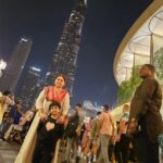 Alya Manasa Instagram - Pattu and mom @burjkhalifa #dubai🇦🇪