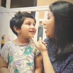 Alya Manasa Instagram - #aila papa started her reels Aila in action