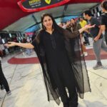 Alya Manasa Instagram - Ferrari world Vera level fun 💯 Thanks @key4tours for the ferrari world tour abudhabi Thanks 😊 @kiarainchennai for the classic Outfit #key4tours #dubai #abudhabi #besttoursandtravels #key4tours #key4tours