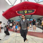 Alya Manasa Instagram - Ferrari world Vera level fun 💯 Thanks @key4tours for the ferrari world tour abudhabi Thanks 😊 @kiarainchennai for the classic Outfit #key4tours #dubai #abudhabi #besttoursandtravels #key4tours #key4tours