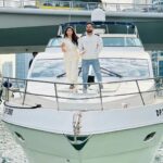 Alya Manasa Instagram - Nothing but blue skies and open seas ahead! @sanjeev_karthick Such a wonderful experience @skymarineyacht