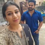 Alya Manasa Instagram - Gud mrng amigos With mrng love ❤️ from @sanjeev_karthick & @alya_manasa