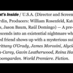 Alycia Debnam-Carey Instagram - We’re going to #sundance 2024!!!✨💫✨I am so excited to share our movie ‘IT’S WHAT’S INSIDE’ with you all! Congratulations to the extraordinary crew, cast and team that made this possible. Huge shoutout to @gregjardin for your incredible vision and the amazing work bts @kingofbingo @notkateandrews @jason_baum @warosenfeld @edithproductions @boldlygola I can’t wait for you all to see this one.✨🧳🔪🪞🪩 @sundanceorg #sundance2024