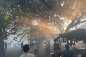 Alycia Debnam-Carey Instagram - Tonight is the night. I can’t really explain how much it means that I get to share my directorial debut with you all. 

It was a wild ride and a trial by fire. One that demanded new world building, huge set pieces, 3 working cameras (one of which was always on a crane), emotional story telling and intense conditions. (Notably some terrible wasps)
But It was the most exhilarating and rewarding experience. 

This cast, this crew; are family and offered the most extraordinary support, love and guidance on an episode that demanded a lot. 

Thank you to @michaelsatrazemis for being my mentor and same same. My incredible cast @danaygarcia1 @ruben.blades @colbyhollman and @spensergranese 
And a crew that lifted me up through it all. Thank you  for everything. 

I can’t wait for you all to see tonight’s episode and I am so excited for this new chapter I get to explore. 

Tonight 9/8c on @amc_tv @feartwd 

#badbitchesforever 💅🏼💀