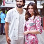 Amaal Mallik Instagram - Media interactions for #Mohabbat with the amazing @aamnasharifofficial 💌 #AM111 #WeTheBlessedMusic @tseries.official