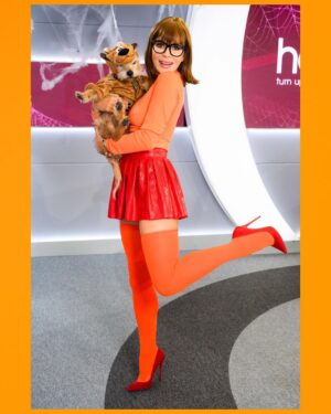 Amanda Holden Instagram - #halloween #velma #scoobydoo