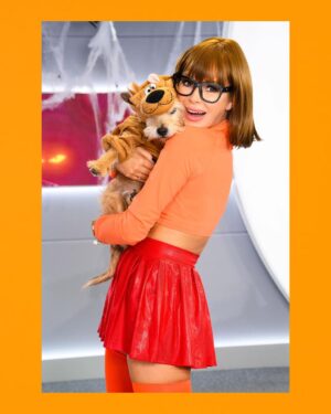 Amanda Holden Instagram - #halloween #velma #scoobydoo
