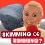 Amanda Holden Instagram – Olivia Colman & Tom Davis tell us the benefits of a cold pebble that will blow your mind 🤣👀💩
