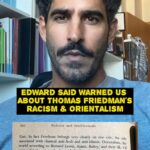 Amanda Seales Instagram - ⚠️ In 1989, #EdwardSaid warned us about the racist, and orientalist perspectives of Thomas Friedman. ⛔️ Said believed Friedman felt “entitled, encouraged and authorized to advocate for extreme measures in the region”. ❌ Friedman’s perspectives are consistently proven wrong. His analyses are racist, reductive, and contradictory. 🤢 And It’s disgraceful, but not surprising that the New York Times continues to publish such garbage. ⛔️ Said wrote “Friedman belongs very clearly on one side, the side associated with classical anti-Arab and anti-Islamic Orientalism. What is particularly shady is that friedman palms off his opinions and those of his sources as uncontested and secure.” 🐝 Friedman decided to “understand the Middle East through the animal kingdom” (always a great idea to compare people to animals in a context of genocide and dehumanization). 🦜 He is literally parroting Israeli leaders …