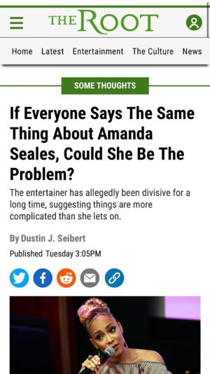 Amanda Seales Thumbnail - 62.7K Likes - Top Liked Instagram Posts and Photos