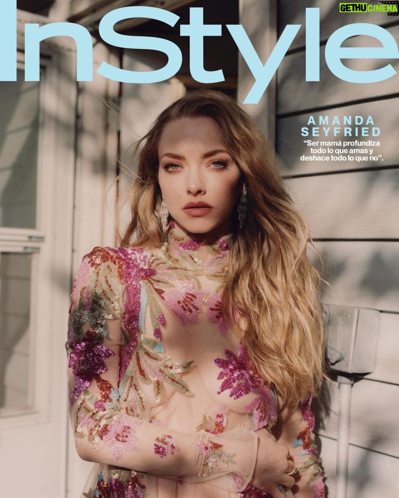 Amanda Seyfried Instagram - She’s been our fave forever, and she’s now ready to sing, act in an empty room and even launching a decor line for kids. @mingey is on the cover of @instylemexico’s May issue talking about her exciting new projects and how being a mom makes her a better actress. Photographer : @josefinasantos Photo assist: @just_dropped_in @danagolan Stylist:@paulinazas Makeup:@Brigittemakeup Hair: @djquintero Mani: @yukie_miyakawa_nails Stylist assistant: @flortraversaro Production:@leahmaraproductions Dress: @maisonvalentino Jewelry: @bulgari