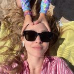 Amanda Seyfried Instagram – DO I WANT A FACE MASSAGE YOU BET I DO KID ⛱️ The Beach