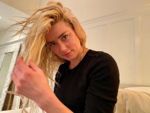 Amber Heard Instagram - Week 2 of Stay at Home: The Hair Edition
