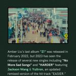 Amber Liu Instagram - NextShark is proud to be a presenting sponsor of Amber Liu’s “No More Sad Songs” Tour in the U.S. - @amberliu 's first-ever global solo headlining tour! The U.S. tour starts January 17 in Seattle. Check out the other tour stops before it’s too late 🌟 🎟️tickets are on sale NOW! linktr.ee/amber.liu🎟️ #amberliu #asianartist #nomoresadsongs #steelwoolentertainment #nextshark #asianrepresentation #UStour #tourdates #2024tour