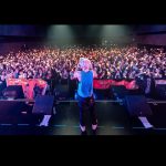 Amber Liu Instagram - NANJING!!! You guys really lit up the night AND IT WAS A TUESDAY!! I totally didnt choke on water again in the middle of a song 🤔🤔 Im so thankful every night im able to perform and you guys always bring the energy 😎🤪 we on stop 19 on this tour, LETS KEEP ROCKINGG!!! 🤘🤘 CHONGQING YOU’RE UP NEXT!! #NoMoreSadSongsTour