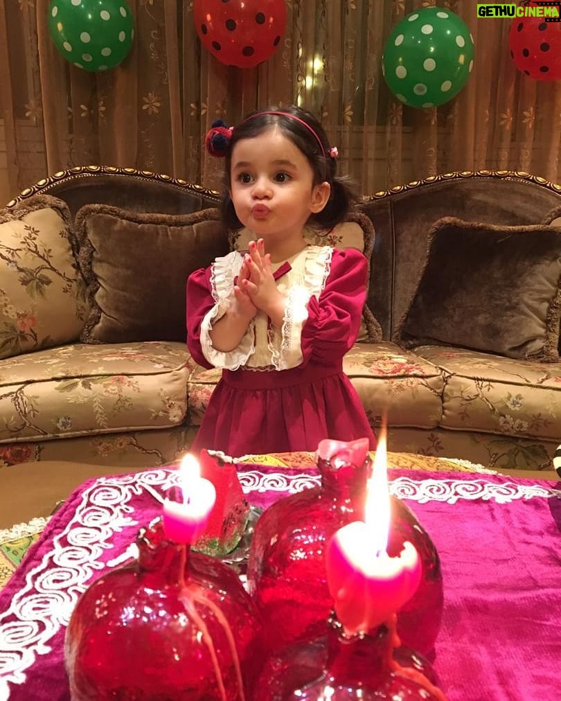 Amir Jafari Instagram - آغاز سومین سال آمدنت مبارکمان تولدت مبارک نیلا کوچولو "امید زیبای زندگی"...
