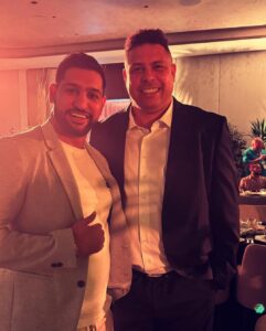 Amir Khan Instagram - Which Ronaldo was your favourite ? @cristiano @ronaldo #legends #Football #saudiarabia Riyadh, Saudi Arabia