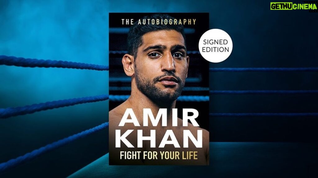 Amir Khan Instagram - My book is now on sale. You can get your copy online in my bio or visit my book signings in England from Sept 12-16 at @waterstones London, United Kingdom