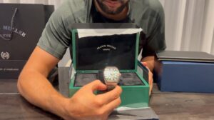 Amir Khan Instagram - My new watch just come in time for Pakistan Independence Day. (14th August) 
@franckmuller_geneve #PakiatanEdition 
No 66/75.