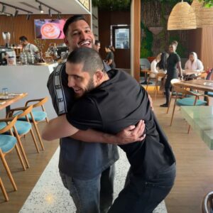 Amir Khan Instagram - Nice meeting the champ @islam_makhachev in Dubai #ufc