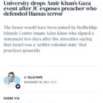 Amir Khan Instagram - Shame on you Queen Mary university, London, cancelling a FUNDRAISER, when thousands of innocent children need our help. Genocide enablers.