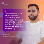 Amir Khan Instagram - Class room of the future in Saudi Arabia 🇸🇦. Equipped with the newest technologies which enable teachers to enrich their creative lessons with interactive and fun content. In addition to easier access, technology also facilitates a more rapid exchange of information as well as the possibility to look up data in an instance. @miskglobal @miskksa