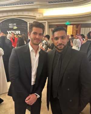 Amir Khan Instagram - Thank you for having me at the @redseafilm #redseafilmfestival #jeddah