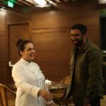 Amit Sadh Instagram - A lot of people have loved this scene. There was a certain type of aura/energy when Nithya and I started working. There was this comfort in our silences. Different human beings, different methods, a different approach and yet we felt one! She is one of my most favourite person because of her simplicity and authenticity and her warmth with everyone around her. She makes acting look so easy! And as an actor, I want to thank her for making me feel some feelings, emotions and vibrations that I never ever felt in my entire career between action and cut for that I love her the most. I thank her for being a genuine friend and such an amazing person that I can be inspired by! @nithyamenen @mayankvsharma @abundantiaent @ivikramix @primevideoin @breatheamazon #BreatheIntoTheShadows