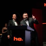 Amr Youssef Instagram - Thank you @he.magazine for the Award ✨