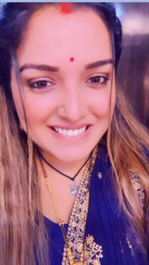 Amrapali Dubey Instagram - This recent track is stuck in my head 24*7 
🧚🏼‍♀️