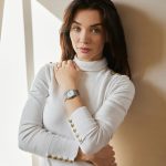 Amy Jackson Instagram - Swiss Nostalgia with @tissot_official wearing our Tissot Ice Blue #PRX and remembering engagement highs on The Alps last month. #Tissot even engraved them with our special date ✨🩵 27th January 2024 🩵 THANKYOU guys!