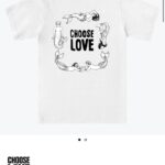 Amybeth McNulty Instagram - Aside from being a part time supermodel & emotion faker I DESIGNED A T SHIRT!! (Sustainably as well!) @chooselove was kind enough to ask me to be involved! You donate to Choose Love by purchasing 🤍