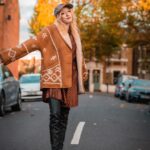 Amybeth McNulty Instagram - Autumnal outfits are ready!! In partnership with @majeparis (I love you!!) #majegirls Photos by @rachelkeeks