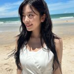 An Yu-jin Instagram - 여름 보내줄래😂