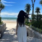 An Yu-jin Instagram - 여름 보내줄래😂