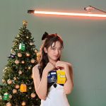 An Yu-jin Instagram - HAPPY @loccitanekorea 🎄🎁