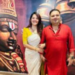 Anasuya Bharadwaj Instagram - ఓం నమో వేంకటేశాయ 🐚🔱☸️🕉️⛰️😇🙏🏻