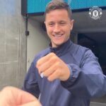 Ander Herrera Instagram - Reunited 🤜🤛 ❤️ #MUFC #ManUtd #AnderHerrera #Dublin Aviva Stadium