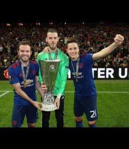 Ander Herrera Instagram - @juanmatagarcia You told me that I was never going to regret signing for United, and you were right. We spent five amazing years together and now you are leaving as a legend. Still we have representation of the three amigos @d_degeaofficial 😂 I love you both ❤️ Manchester