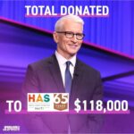 Anderson Cooper Instagram - Last week on @jeopardy the contestants raised $118,000 for @hashaiti. The Hospital Albert Schweitzer in a remote region of #Haiti. I want to thank the folks at #Jeopardy who matched their winnings and donated the money, and the amazing contestants for playing so well: Kimberly Stunkel, Dan Singer, Kelly Donahue, Monica St. Dennis, Mike Nelson, Max Nupen, Ellen Clarke, Logan Crossley, Nina Patel, Donna Vorreyer, and Patrick Hume. It was such a pleasure to watch you play! I’m excited for another fun week as guest host!