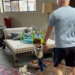 Anderson Cooper Instagram - Didn’t realize @bravoandy caught this on video until he posted it earlier today. I love the way his son, Ben, runs.