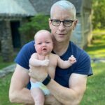 Anderson Cooper Instagram - Wyatt is 10 weeks old and doing great. He likes naps and milk, bath time and being read to. Thank you for all your lovely cards and messages!