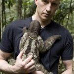 Anderson Cooper Instagram - #tbt Taken in the Amazon, releasing a sloth back into the wild. I love sloths. circa 2006