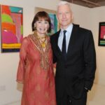 Anderson Cooper Instagram - Happy 95th Birthday to my mom, @gloriavanderbilt. Still painting everyday @gloriavanderbiltstudio. Still dreaming and creating, still believing the next great love is right around the corner. Who knows? Maybe she is right? I love you, Mom.
