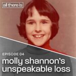 Anderson Cooper Instagram - Episode 4 of my podcast, All There Is, is now available! I talk with @theofficialsuperstar about the death of her mom, baby sister, and cousin who were killed in a car crash when she was 4. Her dad was driving. Molly survived the crash, but that early loss changed her forever. It’s a very personal, and at times very funny, discussion about the sometimes unusual ripple effects of grief.