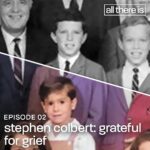 Anderson Cooper Instagram - This is the most profound and moving conversation I’ve ever had about loss and grief….it’s funny as well. Recorded it friday with #StephenColbert (@colbertlateshow) and it’s the 2nd episode of my new podcast #AllThereIs. It’s now available @applepodcasts or wherever you listen to podcasts. Link is in my bio above. Can we really “learn to love the thing we most wish had never happened?” Can we come to see the worst losses in our lives as gifts? Listen, and let me know what you think.
