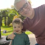 Anderson Cooper Instagram - Thanks for all the lovely birthday wishes. I feel so blissfully happy and lucky to have these two sweet, funny, little boys in my life.
