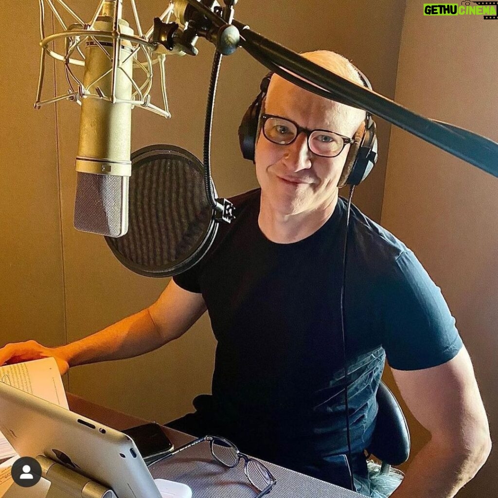 Anderson Cooper Instagram - A lot of you have asked and the answer is yes, i recorded the audio version of my new book and it will be released Sept 21st as well. It took me about four days to record and was a good chance to give it a final read and make last minute changes. You can pre-order the book or the audio version at http://hc.com/andersoncooper. the link is in the my bio
